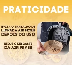 Forma para Air Fryer Descartável 16cm - 50 Unidades - loja online