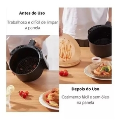 Forma para Air Fryer Descartável 16cm - 50 Unidades