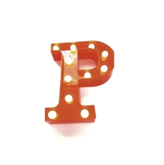 Imagem do Luminária Led 3D Letra Vermelha