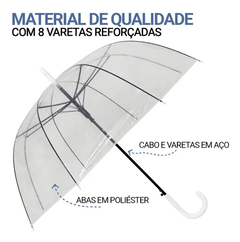 Guarda-chuva Transparente na internet
