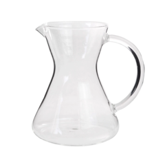 Jarra de Vidro para Café com Coador Inox - 400ml - Design Gallery Santos 