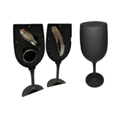 Kit para Vinho Taça - 3 Peças