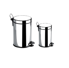 Lixeiras Inox com Pedal e Balde Brinox - 3L + 12L - loja online