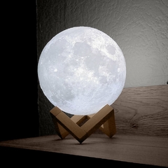 Imagem do Luminária Lua de Led 3D