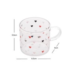 Jogo 6 Mini Canecas Love - 125ml - comprar online