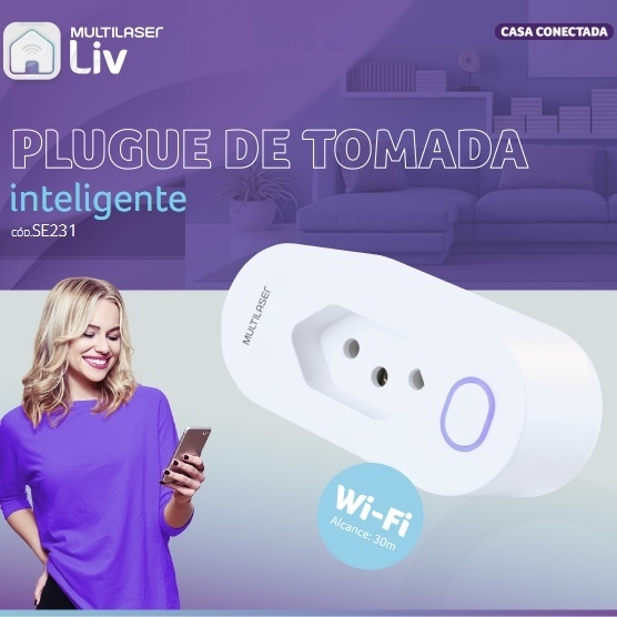 Tomada Inteligente Wi-Fi – Casa – Loja Online