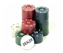 Poker Chips Professional 100 Fichas na internet