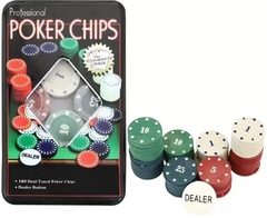 Poker Chips Professional 100 Fichas