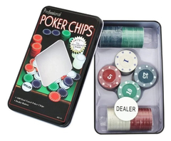 Poker Chips Professional 100 Fichas - comprar online