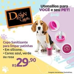 Copo Sanitizante para Patas PETs