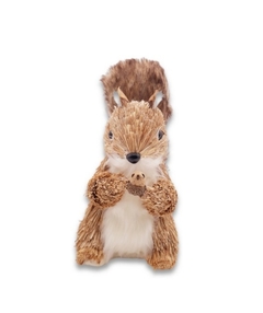 Esquilo Natalino de Palha - 26cm na internet