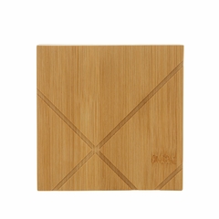 Saleiro Quadrado em Bambu - 9x9x7cm - comprar online