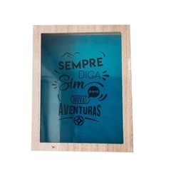 Quadro Cofre Novas Aventuras - comprar online