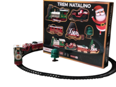 Trem Natalino Musical com Movimento e Led - 20 peças - loja online