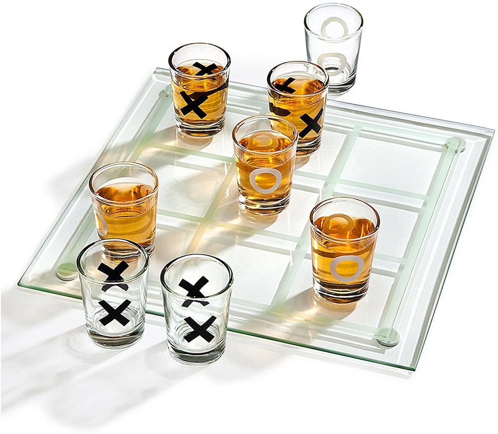 Jogo Da Velha Com Copos Drink Shot Dose 10ml