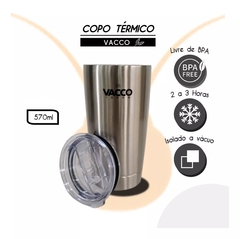 Copo Térmico com Tampa Vacco - 570ml - loja online
