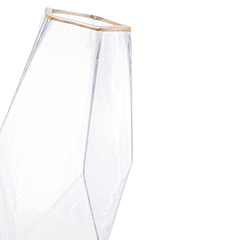 Vaso Geometric em Cristal 28,5cm - Wolff - comprar online