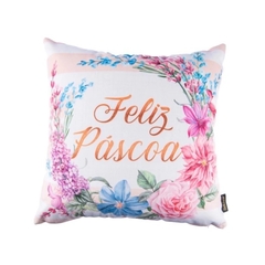 Almofada Feliz Páscoa 086 - 43x43cm