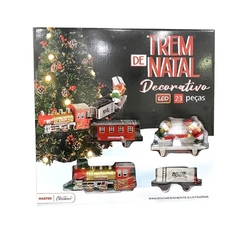 Trem para Árvore de Natal com Som, Movimento e Led - 23 peças - comprar online