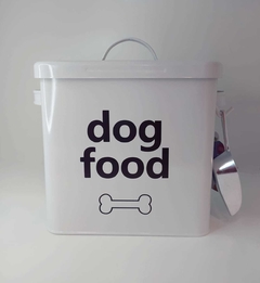 Porta Ração em Lata Dog Food - comprar online