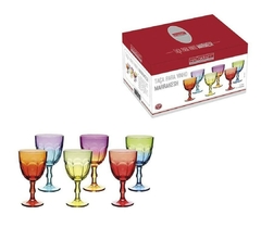 Conjunto 6 Taças para Vinho Marrakesh - 250ml na internet