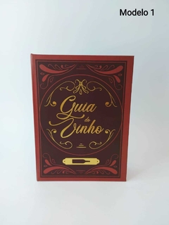 Livro Kit de Vinho- 2 Peças