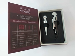 Livro Kit de Vinho- 2 Peças - Design Gallery Santos 