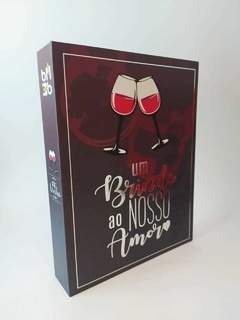 Livro Kit de Vinho Namorados - 6 Peças