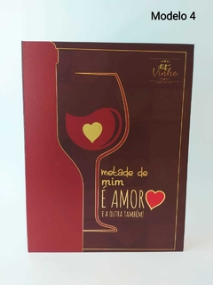 Livro Kit de Vinho Namorados - 6 Peças na internet