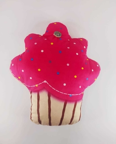 Almofada Cupcake com Botão