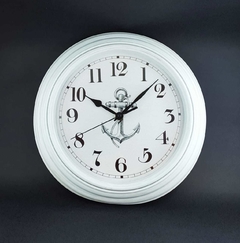 Relógio de Parede Náutico Âncora - 30cm