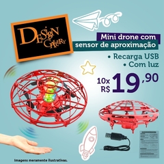 Drone Ufo com Sensor Anti-impacto