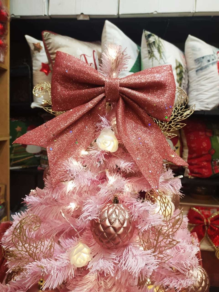 Tudo Dez  A maior loja de preço único do Brasil - Decoração - ÁRVORE DE  NATAL - ROSA