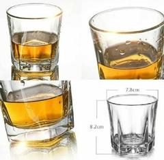 Jogo 6 Copos para Whisky - 200ml - Design Gallery Santos 