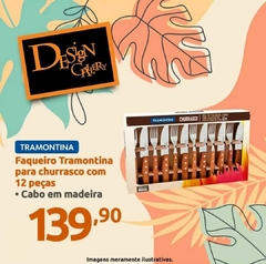 Jogo de Talheres para Churrasco Jumbo Dynamic Tramontina - 12pcs - loja online