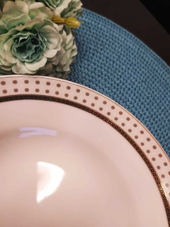 Prato Fundo em Porcelana Luxury - 20cm na internet