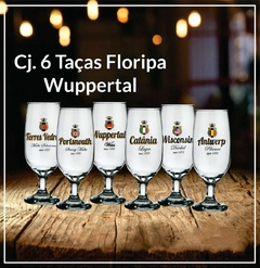 Cj. 6 Taças para Cerveja Floripa Wuppertal Premium H.Martin - 330ml