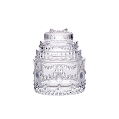 Potiche Bomboniere Bolo de Casamento - Cristal