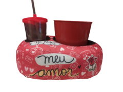 Kit Almofada Porta Pipoca Te Amo - 3 peças - comprar online