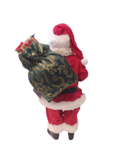 Papai Noel Presentes/Guirlanda - 35cm - loja online