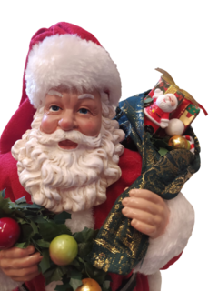 Papai Noel Presentes/Guirlanda - 35cm - comprar online