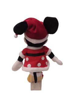 Pelúcia Minnie Natalina com Som - 33cm - loja online