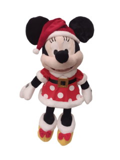 Pelúcia Minnie Natalina com Som - 33cm - comprar online