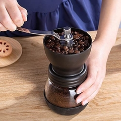 Moedor de Café com Pote de Vidro para Armazenar - comprar online