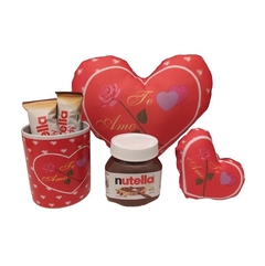 Conjunto Dia dos Namorados com Nutella