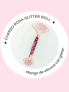 CUARZO ROSA GLITTER ROLL