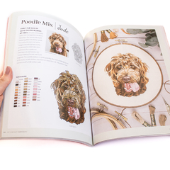 Livro [em inglês] Pet Portrait Embroidery - Michelle Staub @stitchingsabbatical - Bordado Studio