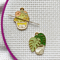 Needle Minder Cactus - Ímã para Agulhas - Bordado Studio