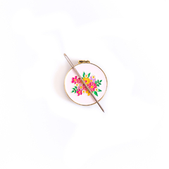 Needle Minder Bastidor Floral - Bohin - Ímã para Agulhas - comprar online