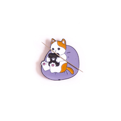 Needle Minder Gatinho no iPad - Ímã para Agulhas